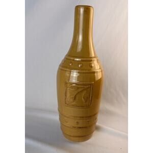 WINE DECANTER VASE SORENTO SIGNATURE DEBBY SAGURA DESIGN 2001- GOLDEN YELLOW